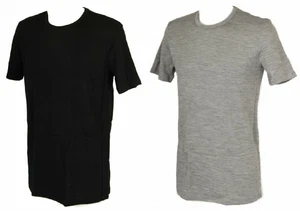 Men's short-sleeved round neck JULIPET shirt 600947 IBERNA wool, cotton and silk - Imagen 1 de 7