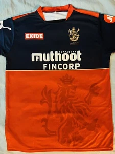 Royal Challengers Bangalore Size 44 IPL Cricket Kit Shirt - Picture 1 of 10