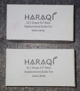 New Haraqi S11 E17 Replacement Light Bulb 12 Pack Lava Lamp - Picture 1 of 2