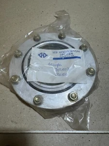 1x Schauglas vom DDR VEB Hochvakuum Dresden Schauglas D0F100B 100mm #AS-G11 - Bild 1 von 4