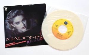 MADONNA Live To Tell White Vinyl Single Sire Records 7"" JAPAN No lyric sheet - Picture 1 of 9