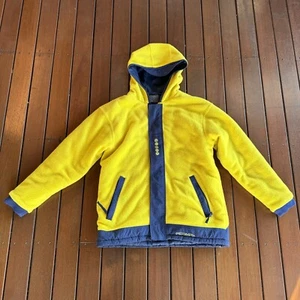 Vintage Ripcurl Size M Womens Jacket Yellow 90s Surf W Hood - Picture 1 of 9