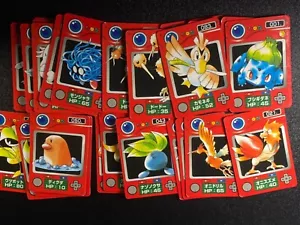 Mini carte Pokemon Zukan vintage - a scelta! - Foto 1 di 283