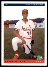 1993 Classic Best Glens Falls Redbirds John Stutz Glens Falls Redbirds #26