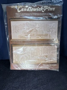 NIP Paragon Candlewick-Plus Kit 0132 0134 Home Sampler Colonial Style     C7 - Picture 1 of 14