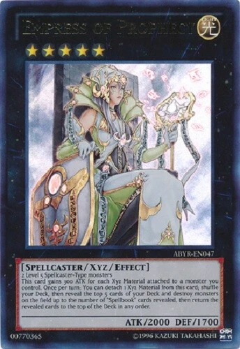 EMPRESS OF PROPHECY (ABYR-EN047) - YuGiOh Ultra Rare Unlimited XYZ - Image 1 of 1
