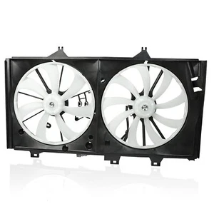 Dual Condenser Cooling Radiator Fan Compatible with 2012-2017 Toyota Camry 2.5L - Picture 1 of 8