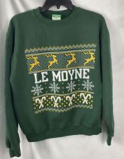 Champion Crew Neck Le Moyne College - Ugly Christmas Sweatshirt -LeMoyne -Mediu