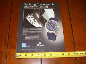 TUTIMA CHRONOGRAPH - ORIGINAL 2007 AD - Picture 1 of 12