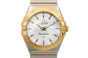 OMEGA Constellation 24mm Stainless Steel & Yellow Gold 123.20.24.60.05.002 2014 - Picture 1 of 12