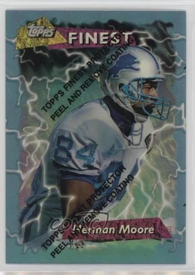 1995 Topps Finest Refractor Herman Moore #268 - Image 1 of 2
