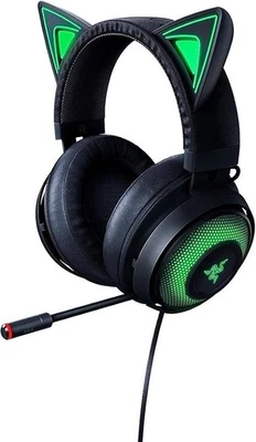 Razer Kraken Kitty Cuffie USB con Orecchie da Gatto Razer e Chroma Illuminazione - Immagine 1 di 4