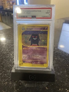 Pokemon Gengar Holo Karte Expedition Base Set 13/165 PSA9 (POP 432) - Bild 1 von 4