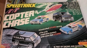 Vintage Matchbox Copter Chase racing set. Speedtrack. Includes original box. - Picture 1 of 10
