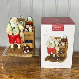 Künstler signiert Punze 2023 Sonderedition Ornament "The Artist At Work" - Bild 1 von 6