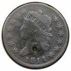 1811 CLASSIC HEAD LARGE CENT S 287