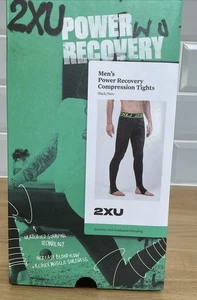 2XU Men’s Power Recovery Compression Tights Black XS - Picture 1 of 3