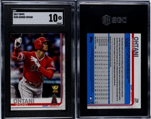 Topps #250 Shohei Ohtani SGC 10 S299 2019 - Imagen 1 de 3