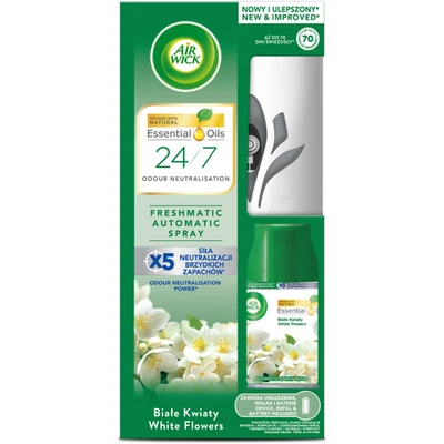 Air Wick Freshmatic Gerät + Nachfüller 250ml White Flowers bis 60 Tage Duft - Bild 1 von 4