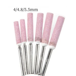 10Pcs/Set 4.8mm Grinder Sharpener Grinding Stone File For Craftsman Chainsaw - Picture 1 of 42