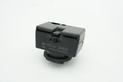 Metz SCA 343 M2 TTL Module Flash Adapter for Nikon SLR Film Cameras #B153 - Image 1 of 4
