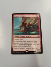 MTG Warren Instigator Foil x1 NM Duel Deck Merfolk vs Goblins
