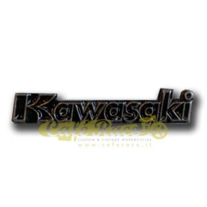 Spilla Kawasaki in metallo misure 41mm x 6mm - Picture 1 of 1