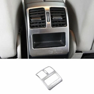 Cubierta de ventilación de salida de aire de fila trasera plateada mate para Mercedes-Benz GLK 2009-2015 - Imagen 1 de 11