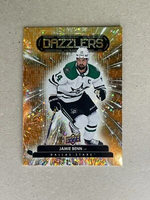2022-23 Upper Deck Dazzlers Orange #DZ47 Jamie Benn - Image 1 of 4