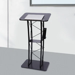Presentation Stands Lecterns Curved Podium Pulpit Church Conference Lectern New - Picture 1 of 24