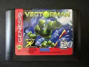 Vectorman (Cartridge Only) Sega Genesis Tested Authentic - Picture 1 of 2