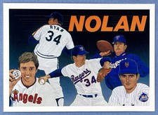 1991 Upper Deck Nolan Ryan Baseball Heroes #18 Astros Mets Angels Rangers