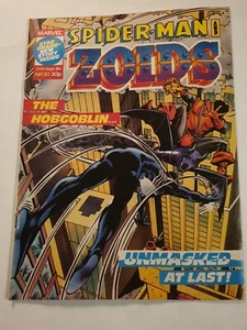 SPIDERMAN AND ZOIDS (1986) Vol 2 #30 - MARVEL UK Vfn+ Rare Uk Art & Stories - Foto 1 di 4