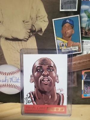 1992 Pacific Coast Sportscards Ra Sport Heros RARE SET Ed David AUTO PROTOTYPE - Image 1 of 4