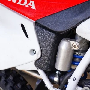 Black Air Box Guards 2003-2007 Honda CR85 Airbox Grip Tape Decal CR 85 CR85R - Picture 1 of 3