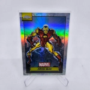 2024 Topps Chrome Marvel Iron Man Refractor #13 🔥 - Picture 1 of 4
