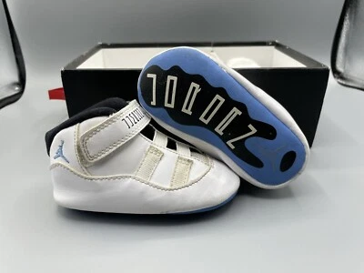 Nike Air Jordan XI 11 ретро подарок упаковка UNC легенда синий 378049-117 младенца 4C - Изображение 1 из 4