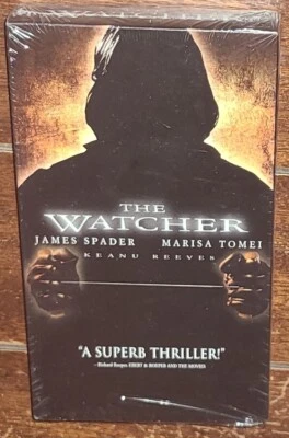 The Watcher (VHS, 2001, Universal) James Spader/Keanu Reeves/Marisa Tomei! - Image 1 of 2