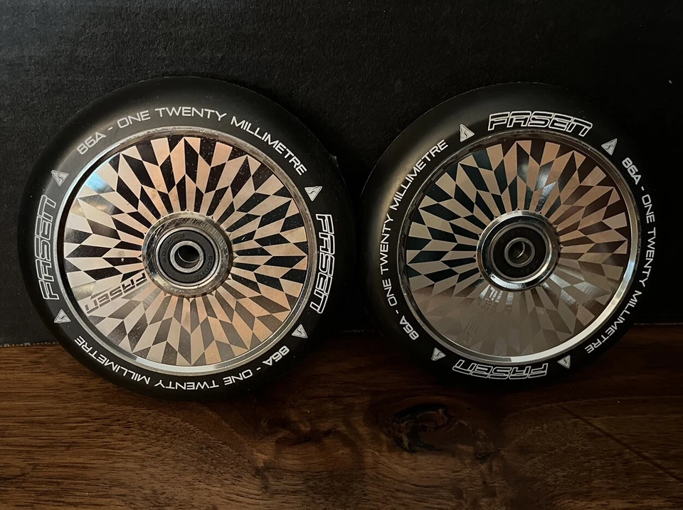 RUEDAS SCOOTER FASEN HOLLOW CORE PRO - 120mm 86A PAR 2 ruedas Foto 1 de 4