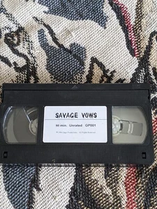 SAVAGE VOWS VHS HORROR SOV POLONIA TAPE ONLY RARE - Picture 1 of 7