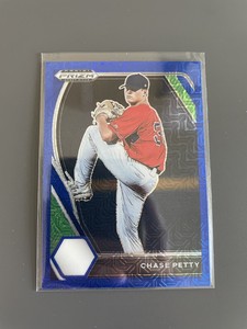 2021 Panini Prizm Draft Picks Blue Mojo Prizm Chase Petty #PDP26