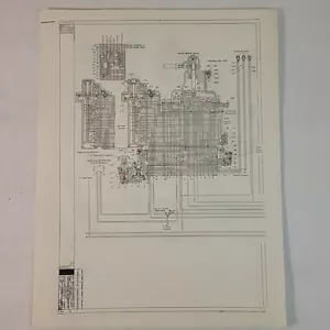 Schema attrezzatura freno vintage 24 RL 4 diesel locomotiva elettrica Westinghouse - Foto 1 di 14