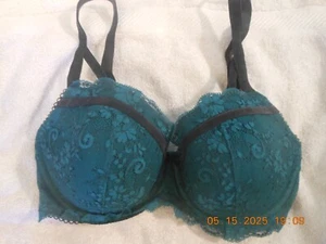 N - V.S. / 32DDD / DREAM ANGELS / DEMI FORRADO / ENCAJE / VERDE 💚💚💚💚💚💚 - Imagen 1 de 6