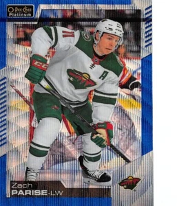 2020-21 O-Pee-Chee Platinum Blue Surge #66 Zach Parise - Picture 1 of 2