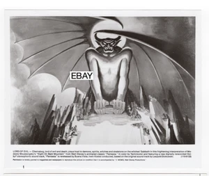 FANTASIA WALT DISNEY 1940 ORIGINAL RE-RELEASE MOVIE PHOTO #4 BALD MOUNTAIN 1982 - Picture 1 of 1