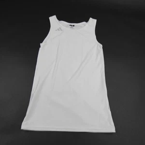 adidas Sleeveless Shirt Men's White Used - Picture 1 of 5