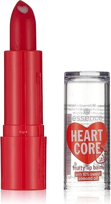 Essence Heart Core Fruity Lip Balm 02 - Sweet Strawberry - Image 1 of 4