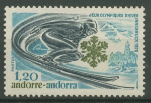 Andorra (frz.) 1976 Olympische Winterspiele Innsbruck 272 postfrisch - Picture 1 of 1