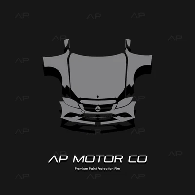 Se adapta a Mercedes-Benz C43 Sedán 19-21 Línea AMG Protección Pintura TPU PPF Kit Brillo Foto 1 de 4