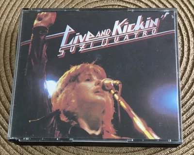SUZI QUATRO - Live And Kickin  - 2CD - Disctronics - Australia Fat Box - image 1 of 4